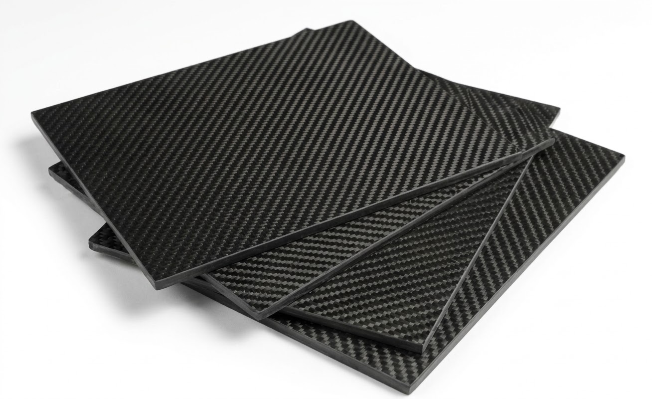 Carbon fiber plate sheet (0.5mm to 5mm) made in India